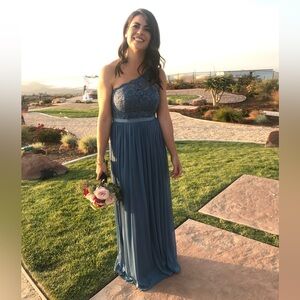 David’s Bridal Bridesmaid Off the shoulder dress